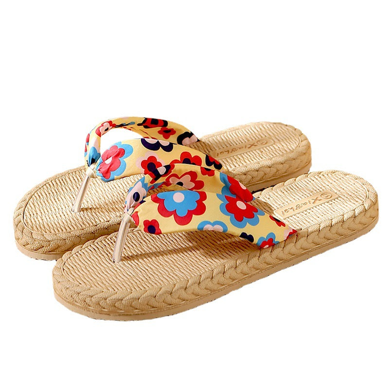 Wholesale Outdoor Fashion Bohemian Thick-soled Sandals