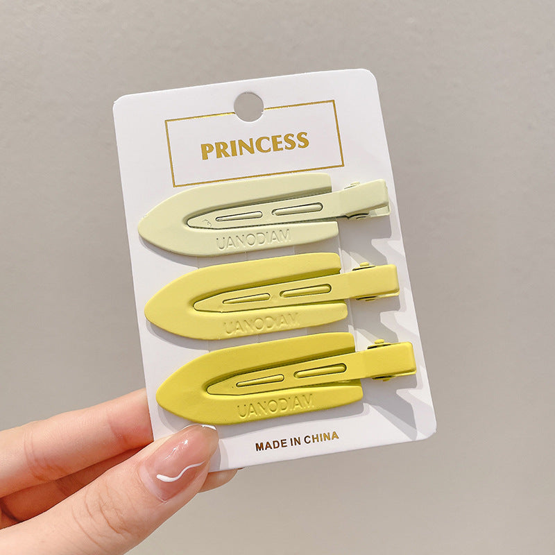 Wholesale Candy Color Metal Hair Clips