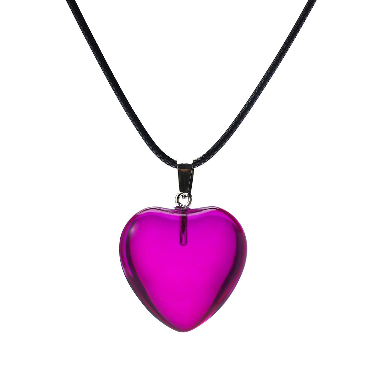 Wholesale Red Bright Love Valentine' s Day Necklace