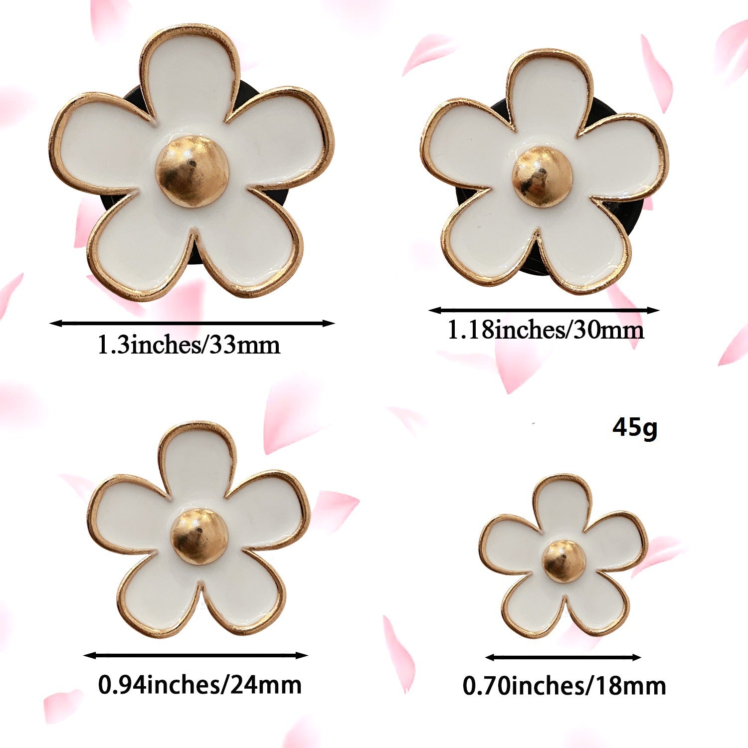 Wholesale Small chrysanthemum car alloy air outlet perfume decoration