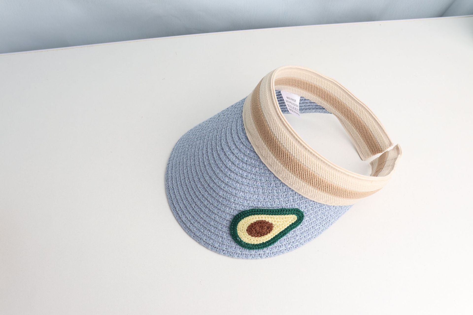 Dibujos de dibujos animados al por mayor Sechra de paja trenzada con el sombrero vacío de los niños