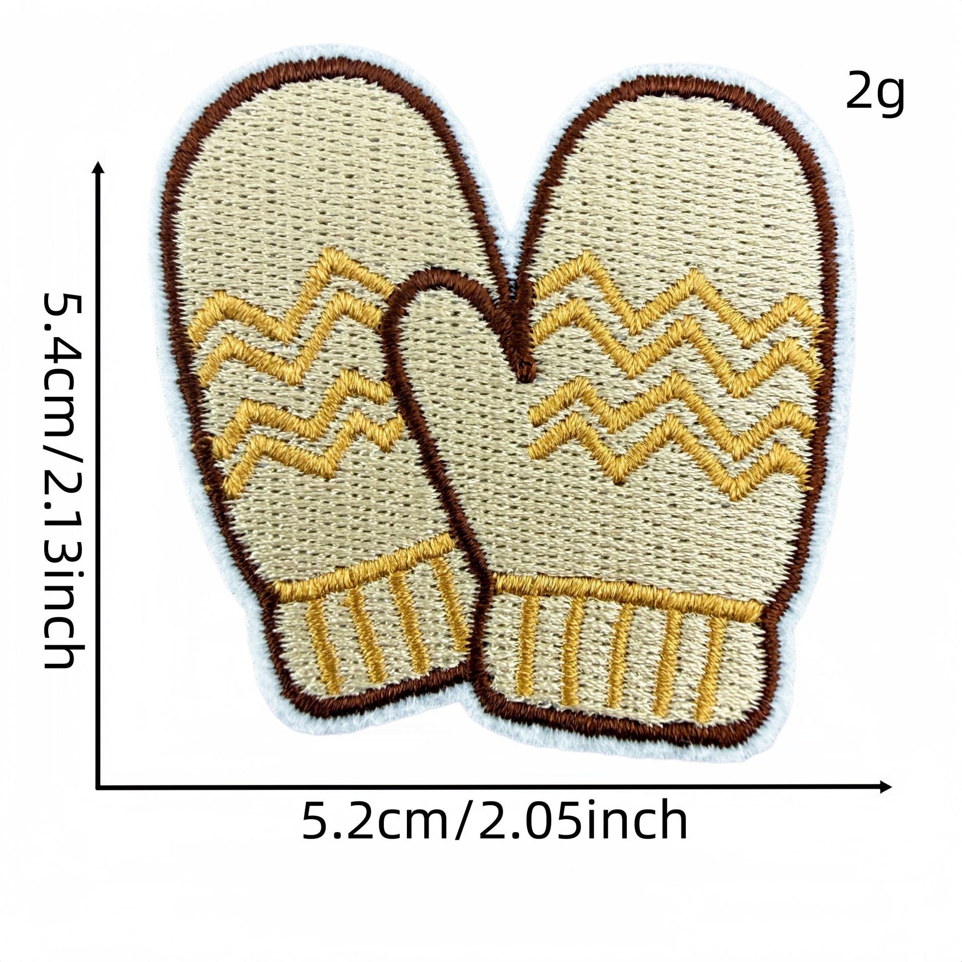 Wholesale 32Pc Home Theme Iron On Embroidered Patches DIY Sewing Decorative Appliques For Clothing Bags And Home Decor
