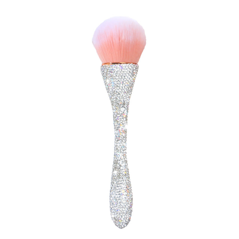 Wholesale Diamond Small Waist Loose Powder Soft Hair Makeup Brush