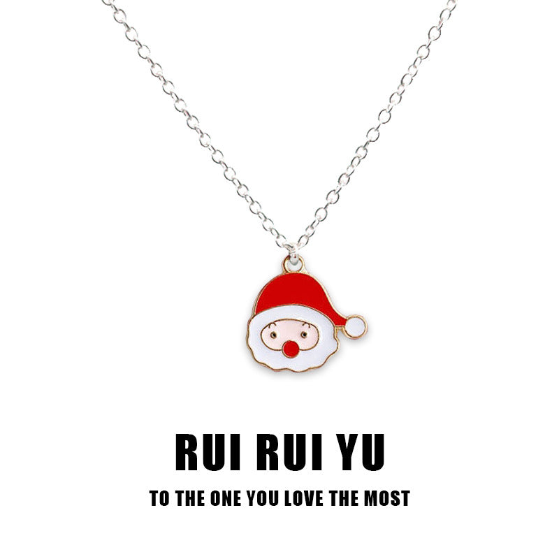 Wholesale Christmas Cartoon Necklace