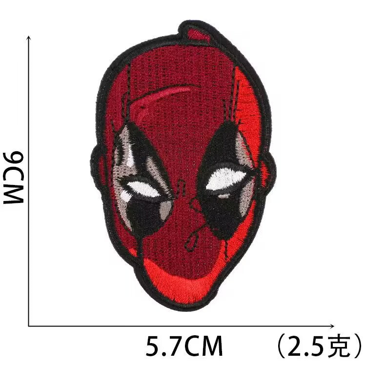 Wholesale Polyester Embroidered Ninja Cartoon Patch Iron On For Boys Clothing Casual DIY Decoration OLY Exclusive