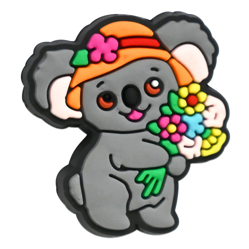 Wholesale Random 100pcs/pack  Cartoon Cute Animal Beads  Focal Beads