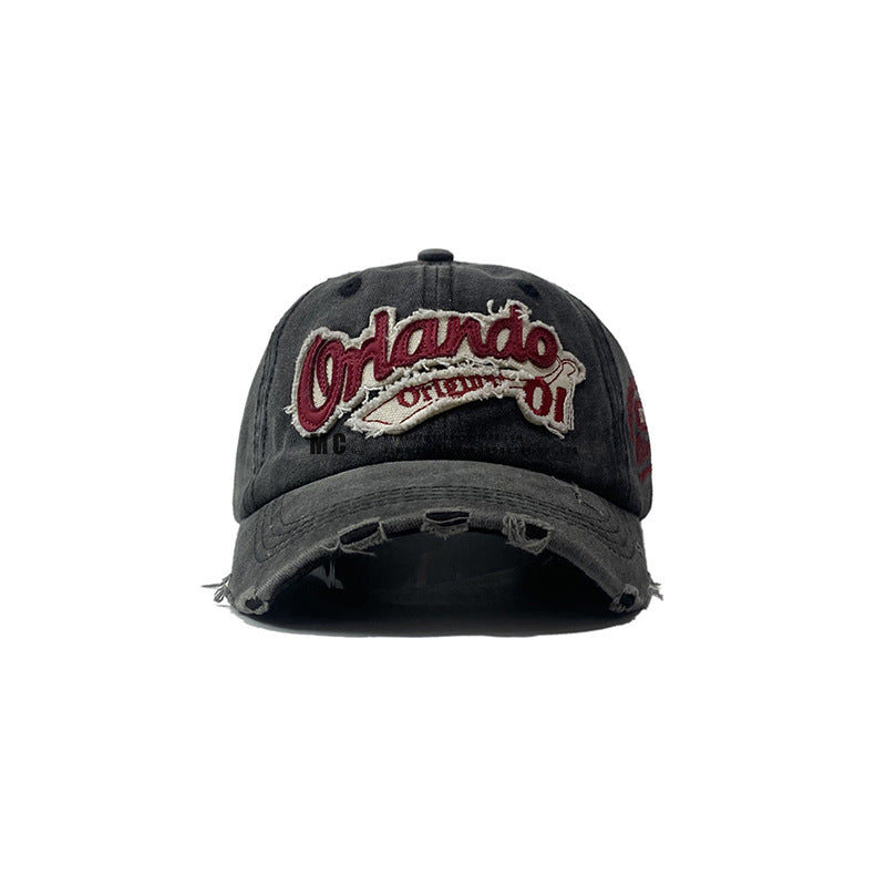 Wholesale Cotton Ripped Baseball Cap