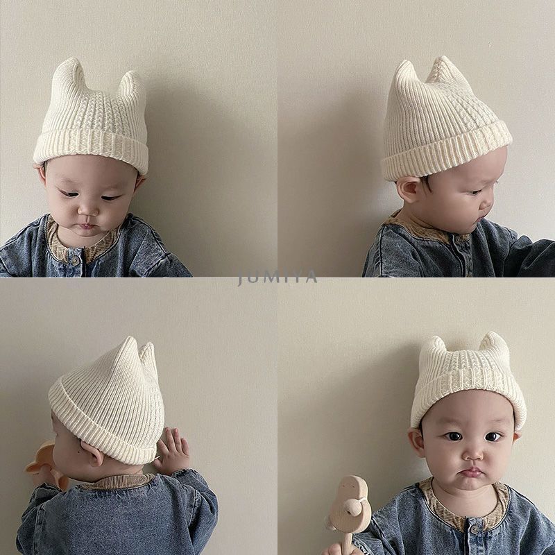 Wholesale Winter Casual Knitted Newborn Baby Pullover Beanie