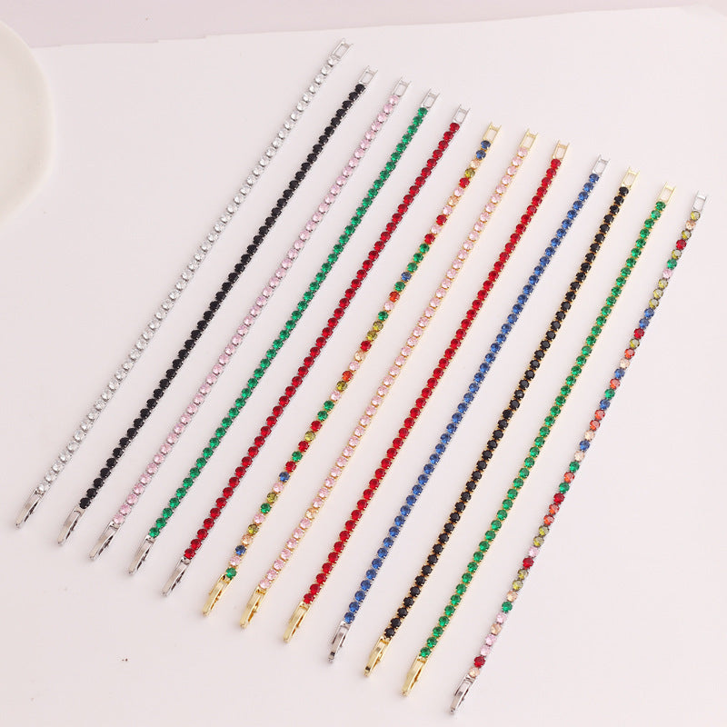 Wholesale Colored zircon bracelet