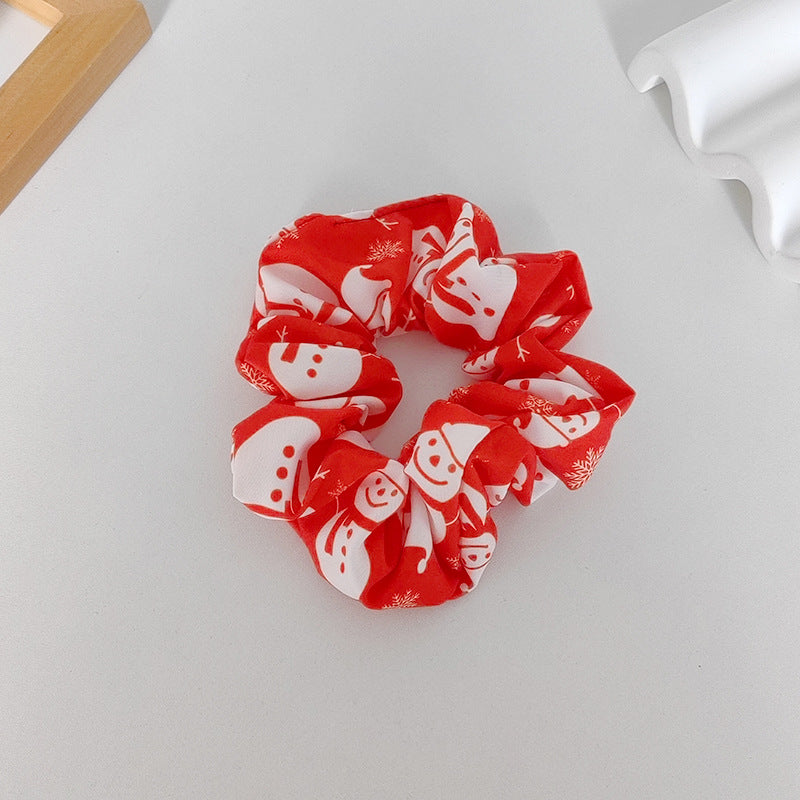 Wholesale Christmas new large and small intestine hair ring hair rope hair band