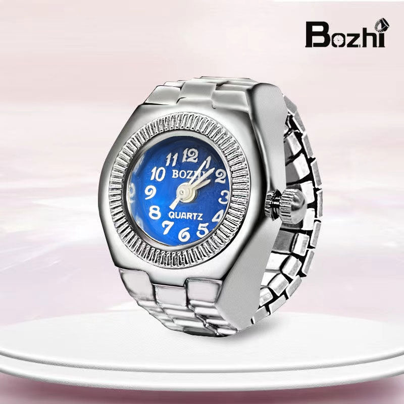 Wholesale [Ring watch] new hot creative alloy shell finger watch lovers foreign trade new men and women manufacturers direct batch