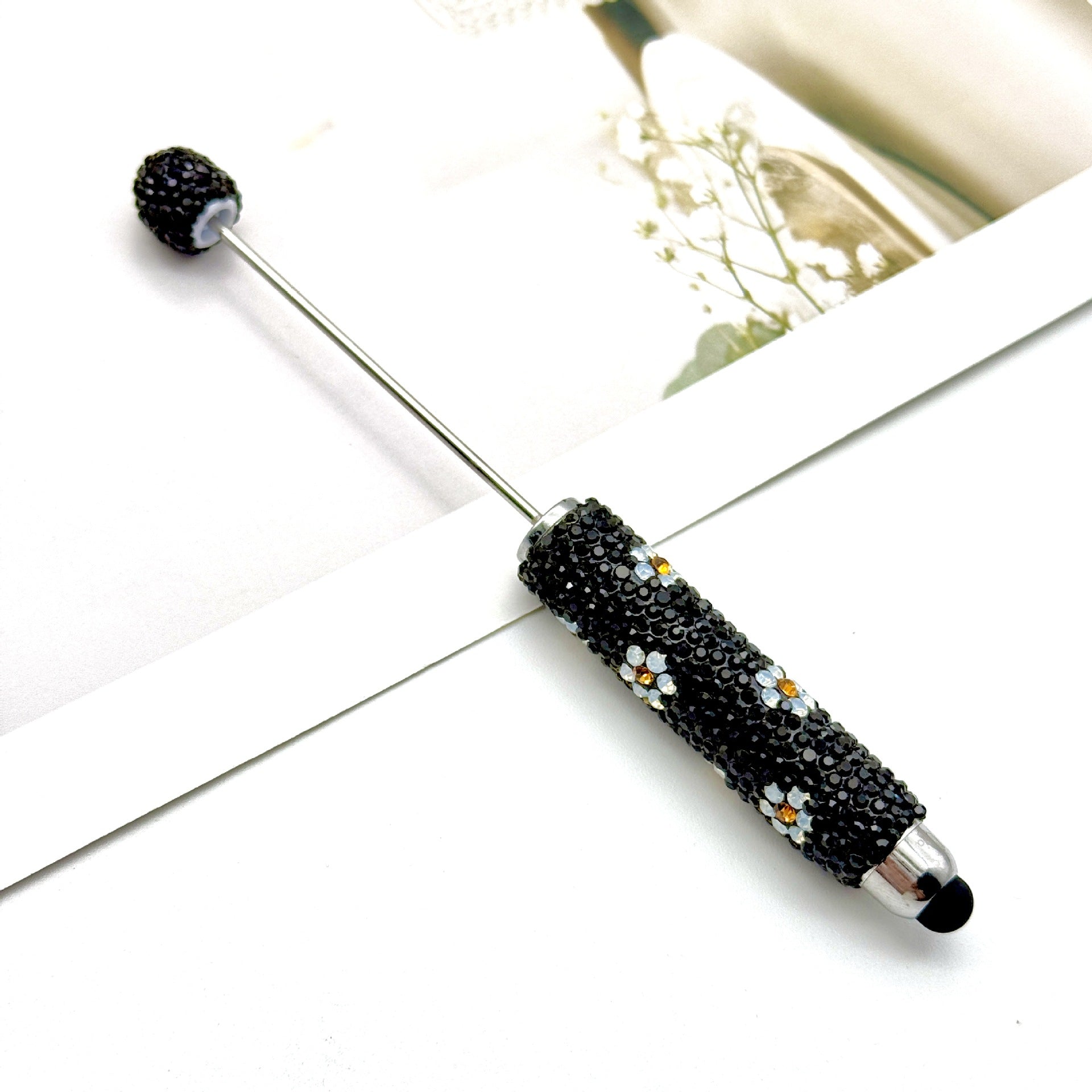 Wholesale Multi-Color  Full Diamond Touch Screen Beadable Pen
