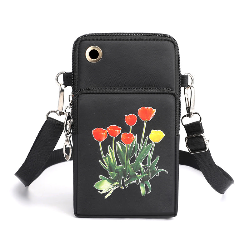 Wholesale Oxford Cloth Cell Phone Shoulder Cloth Bag