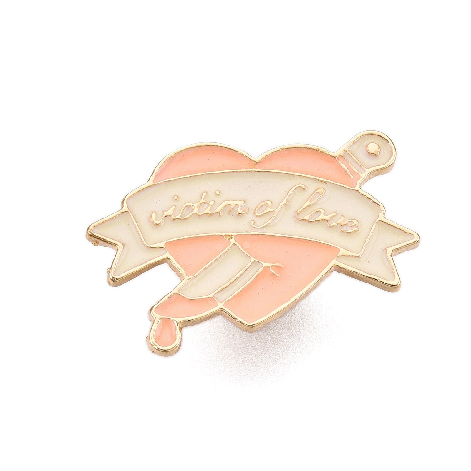 Wholesale Drip oil cartoon wings teeth cute brooch