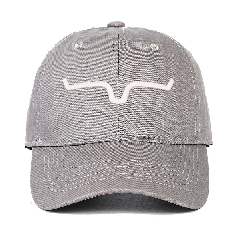Wholesale Washed Cotton Embroidered Distressed Soft Top Baseball Cap