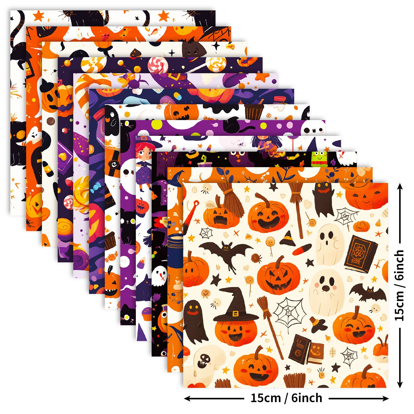 Wholesale 12pcs pumpkin ghost and bat notebooks