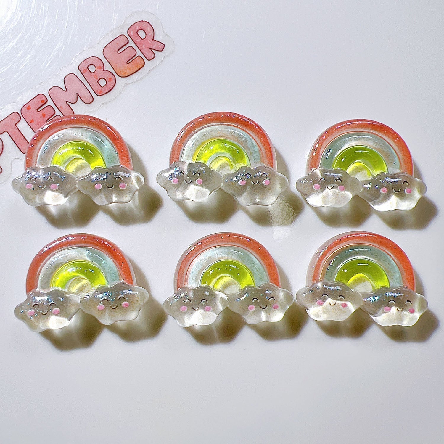 Wholesale 20pcs/pack Resin accessories DIY accessories cream glue hair accessories