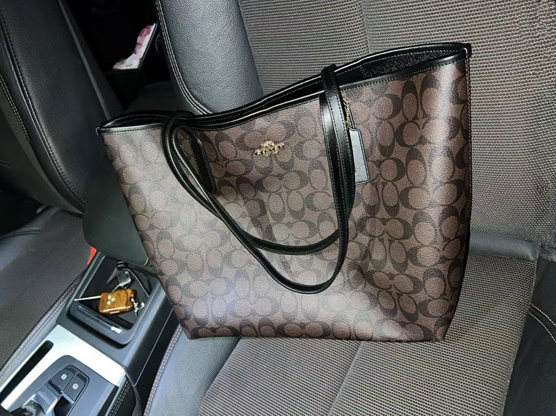 Wholesale Classic old flower magnetic buckle handbag shoulder large capacity women's bag