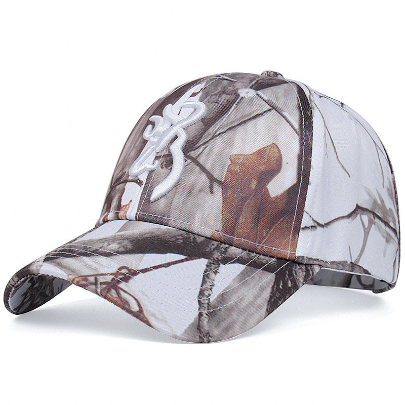 Wholesale Embroidered baseball cap visor camouflage cap