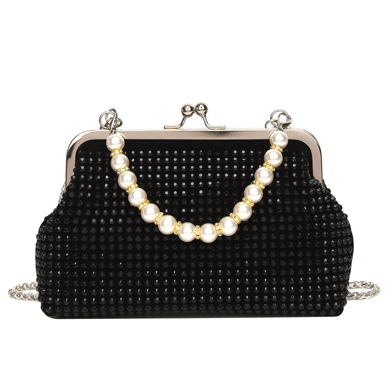 Bolsa de mensajero de hombro de perla por al por mayor PU