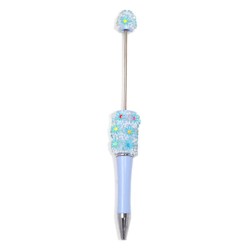 Wholesale 5pcs Sunflower Beaded Pen Creative Flower Pen