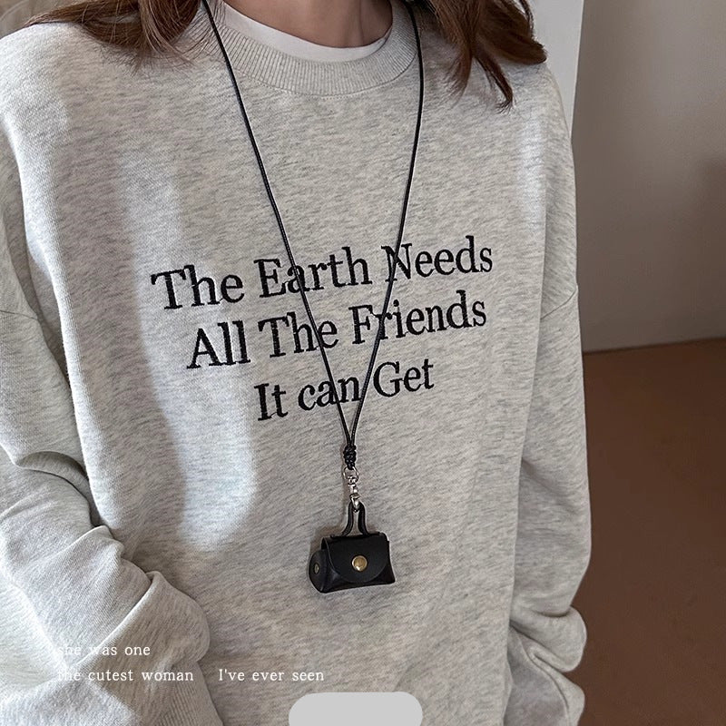 Wholesale Red M bean balloon dog pendant necklace