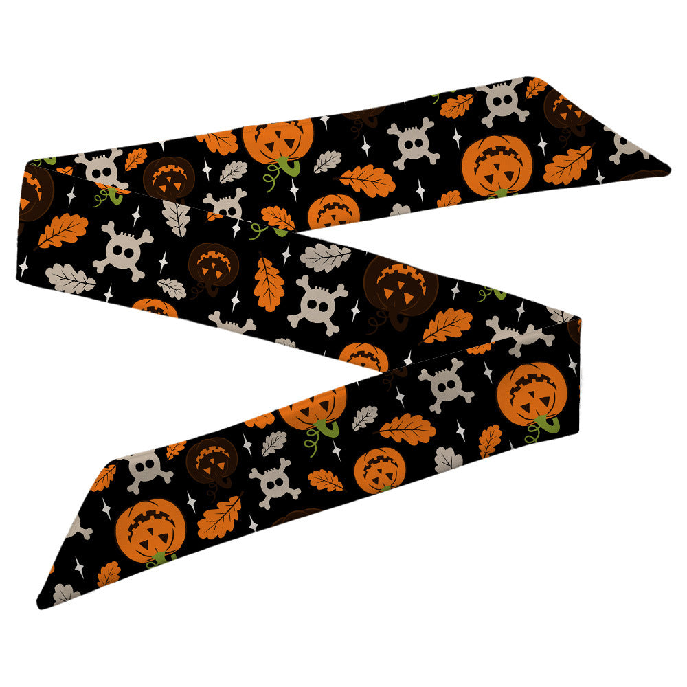 Wholesale Halloween Scarves and Polyester Headbands