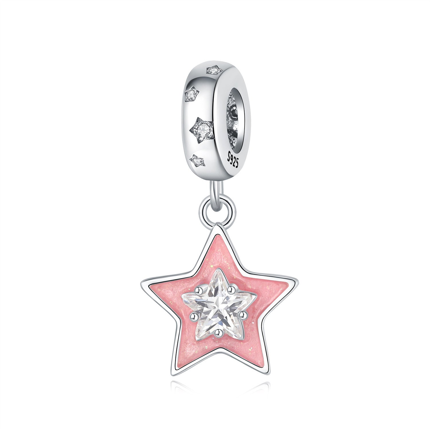 Wholesale Diverse Stars Moon Sun Pure Silver Charms