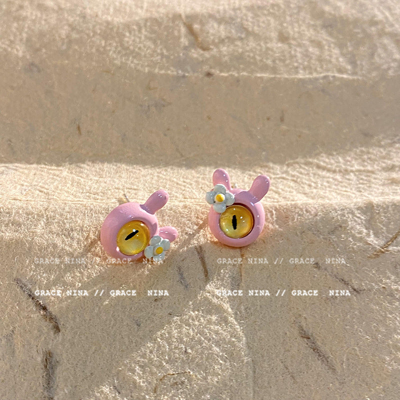 Wholesale Little Monster Cute Alloy/Silver Plated/Gold Plated Earrings