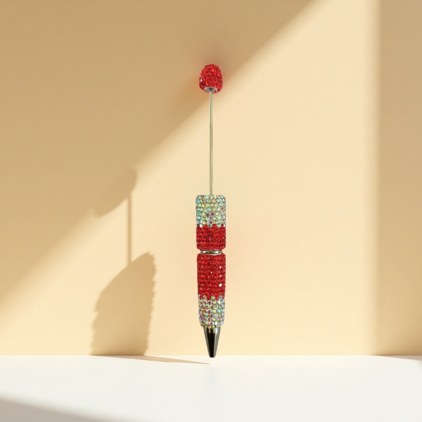 Wholesale Fully diamond-encrusted beadable pens