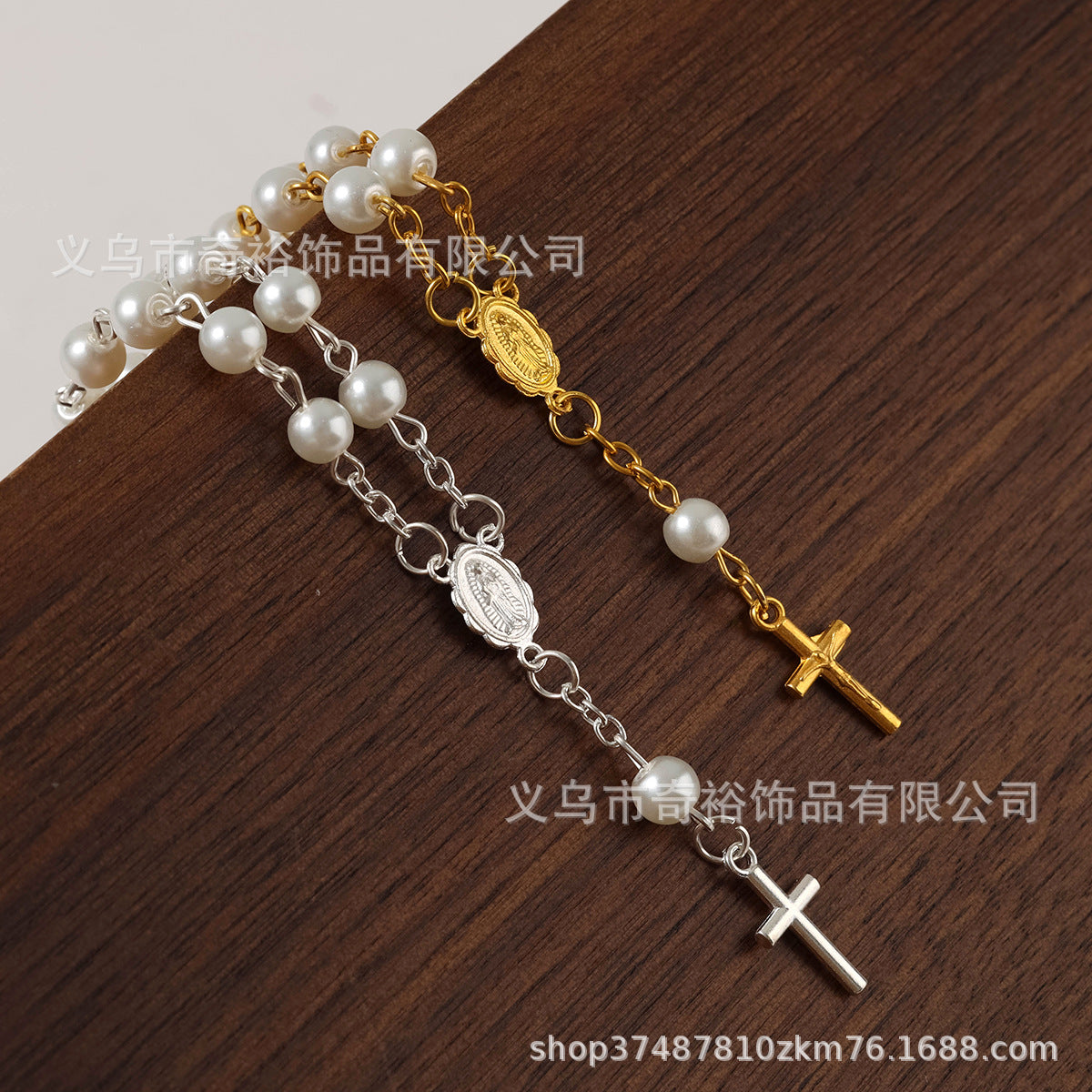 Wholesale 10pcs Glass Pearl Baby Bracelet