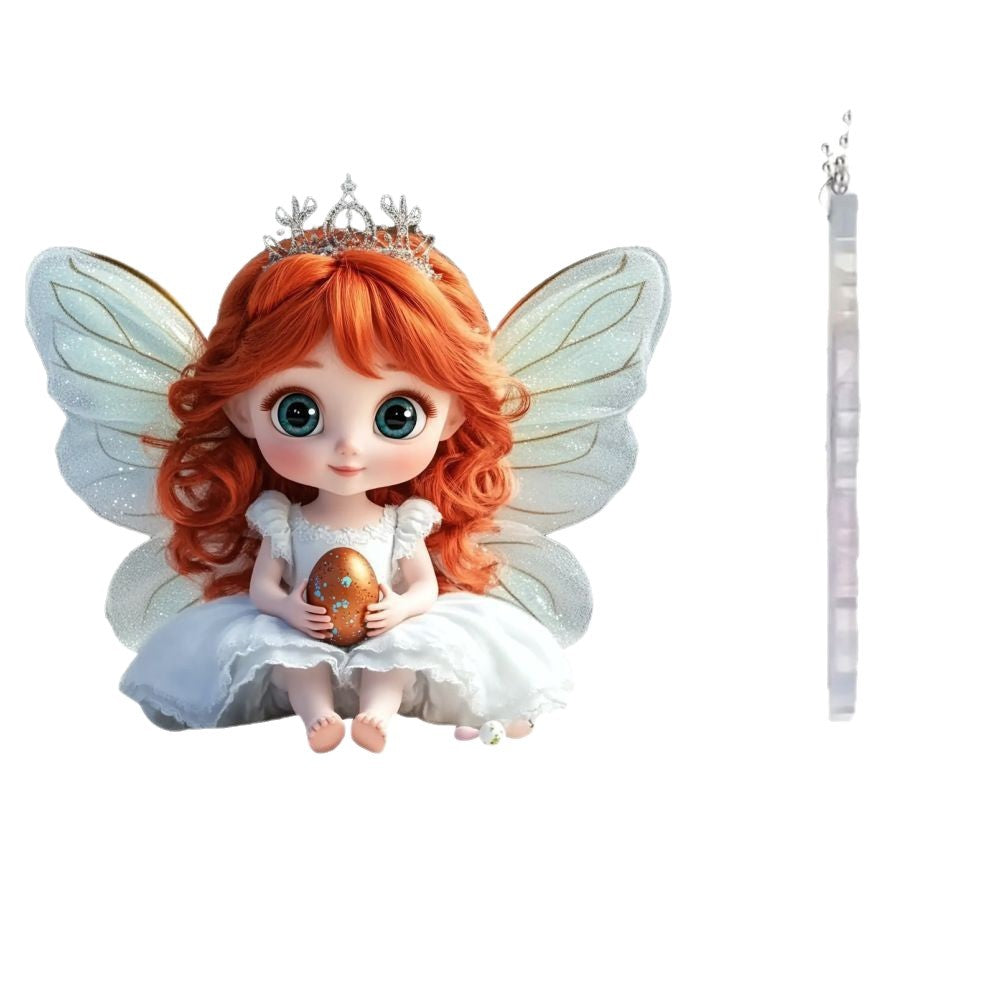 Wholesale Valentine' s Day Wedding Love Girl Car Interior Acrylic Small Hanging Ornament