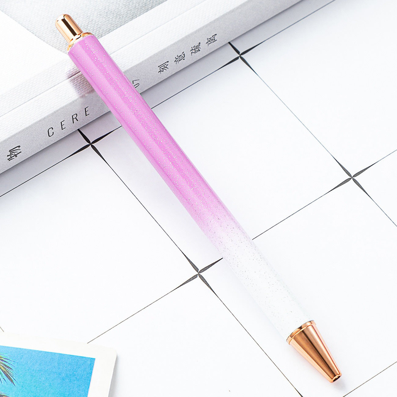 Wholesale Multi colored office stationery with metal pens