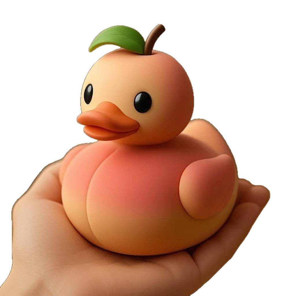 Wholesale whimsical fruit series duck ornaments