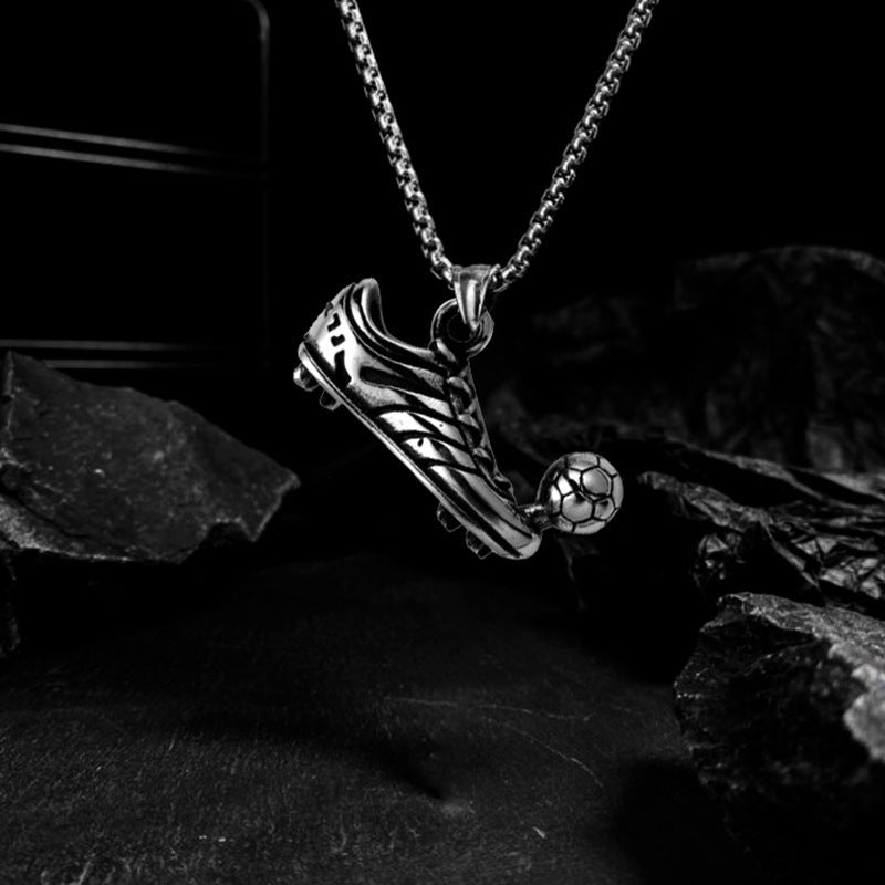 Wholesale  sneaker football necklace  men' s stainless steel necklace Men Necklaces