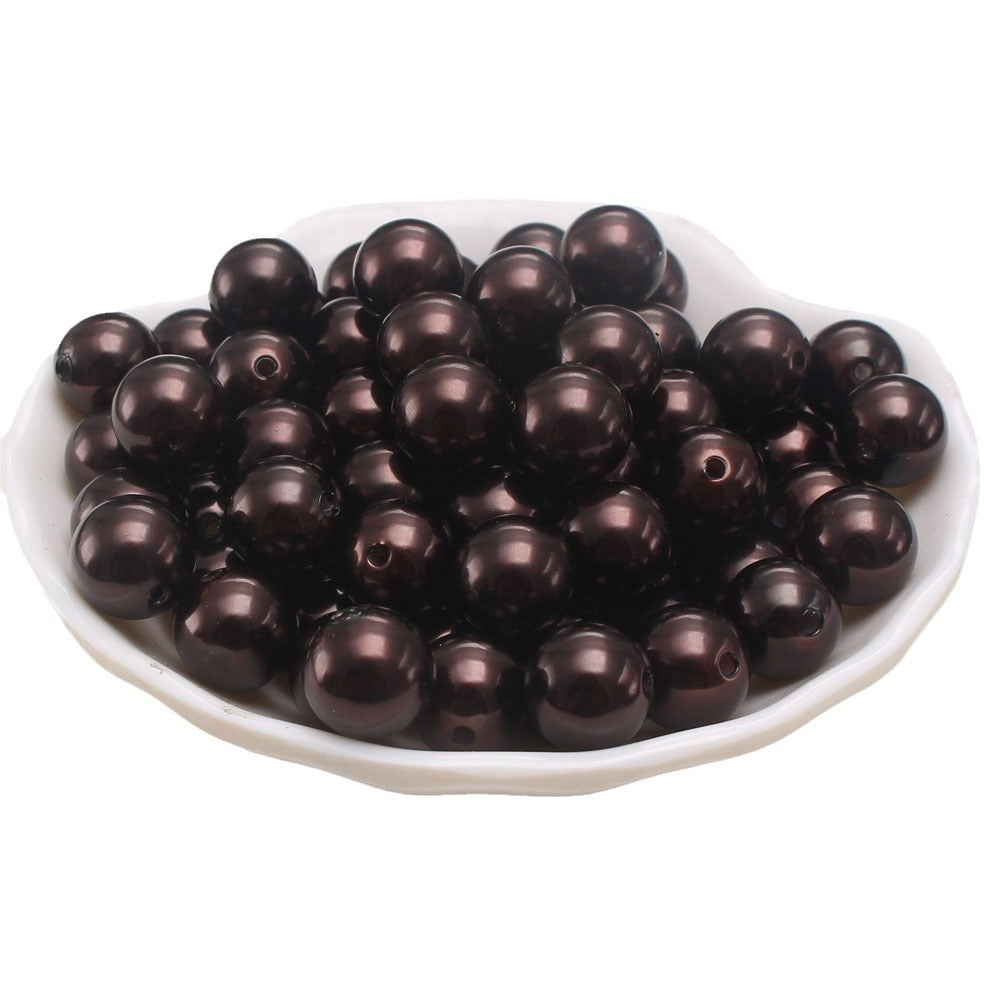 Wholesale 6-30MM Dark Coffee Pearl Loose Beads