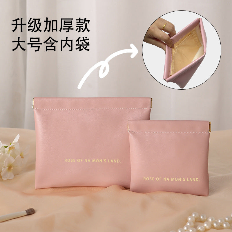 Wholesale Mini portable storage bag with automatic closure of shrapnel