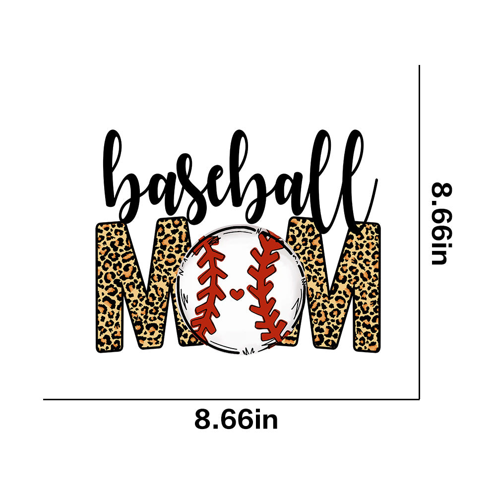 Wholesale Leopard print rugby pattern UV DTF Ready to Press Transfers Wraps