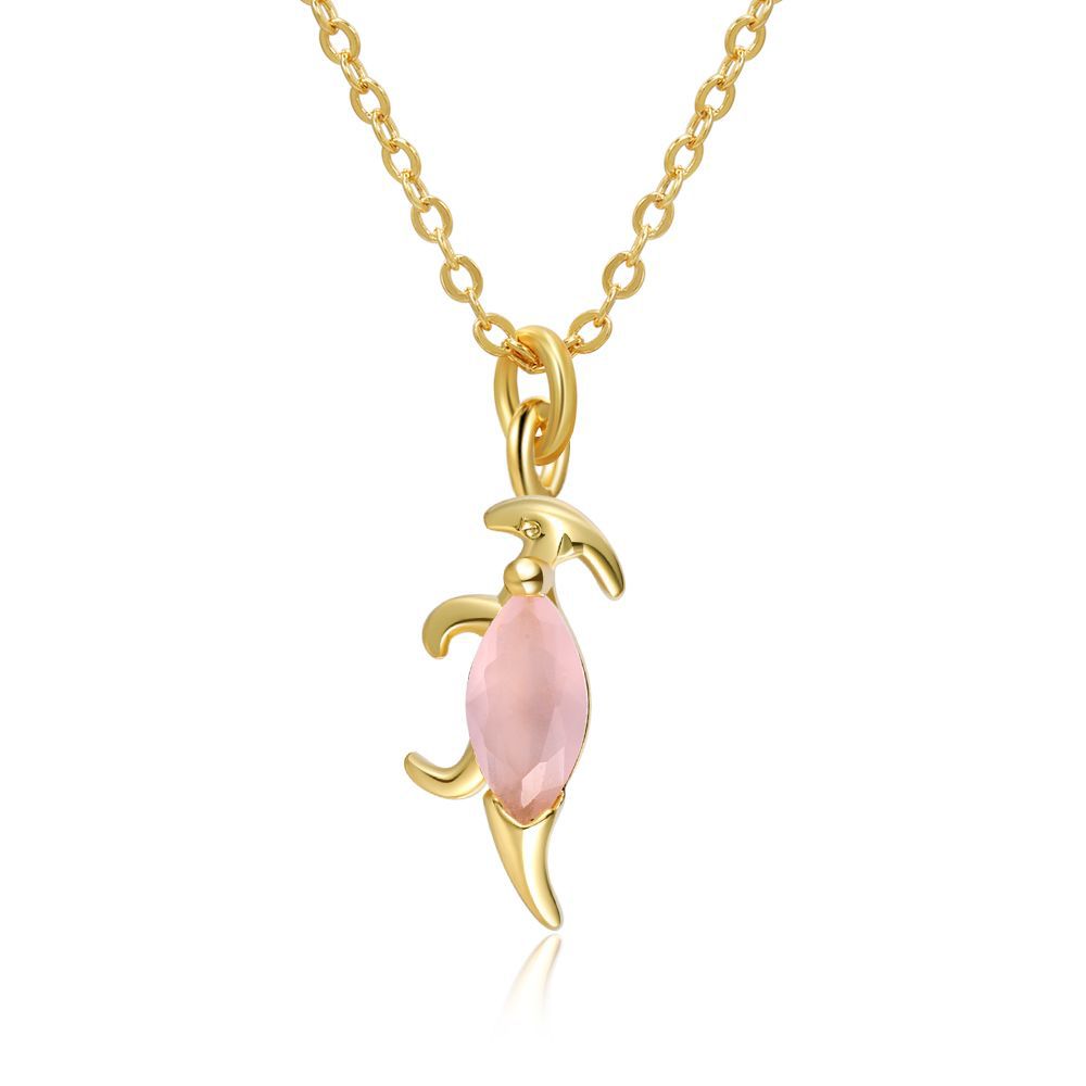 Wholesale Small Animal Elements 18K Gold Plated Color Preserve Necklaces