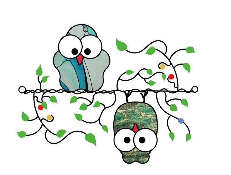 Wholesale Owl Color Pendant Garden Decoration