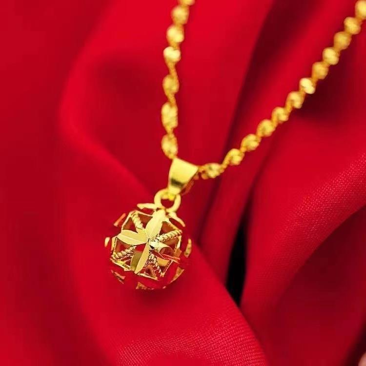 Wholesale Water Drop Rose heart necklace