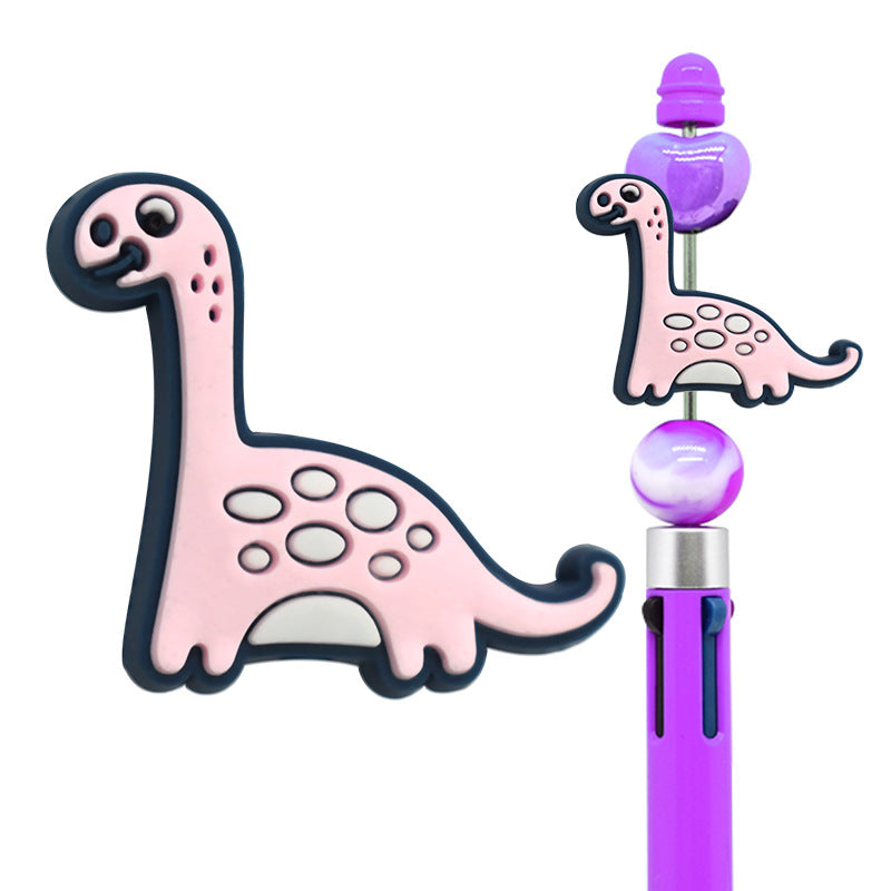 Wholesale 100pcs Diy Dinosaur Cartoon PVC Beads