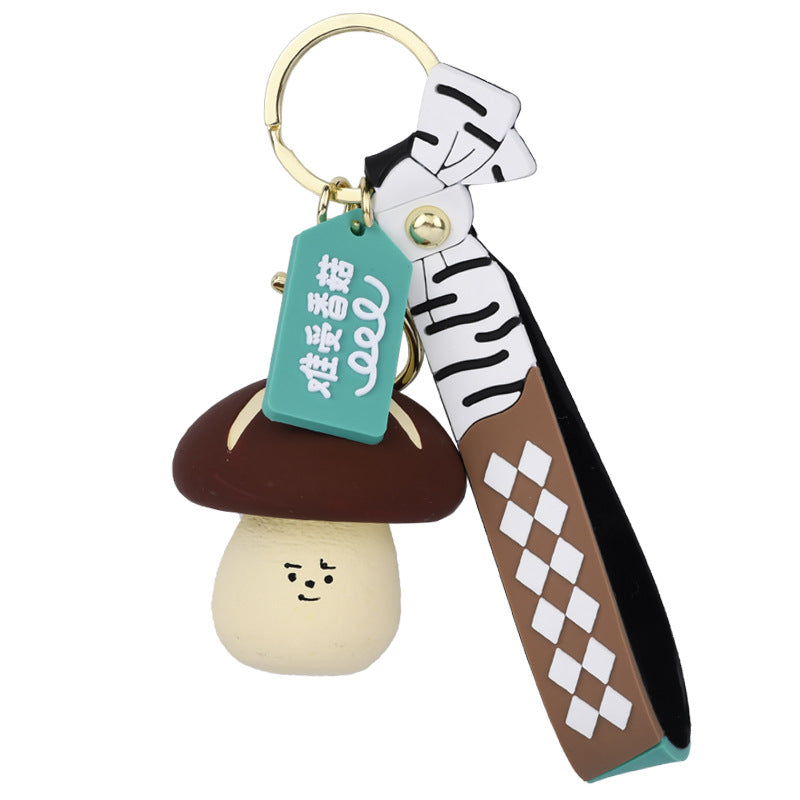 Colgante clave de la serie de la granja de nicho de PVC al por mayor