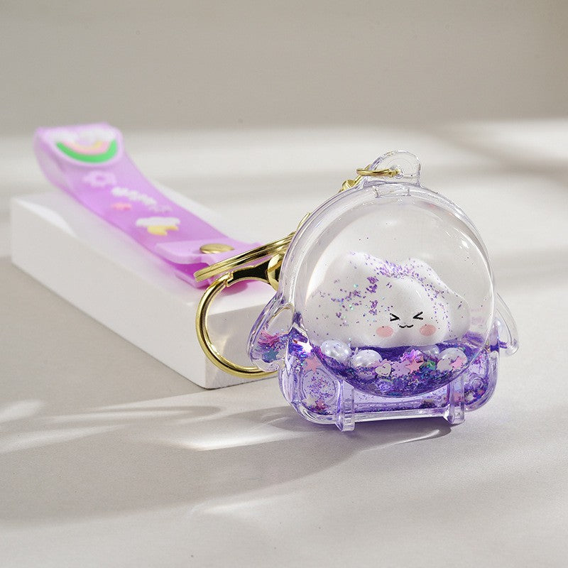Wholesale Acrylic   Sand Keychain