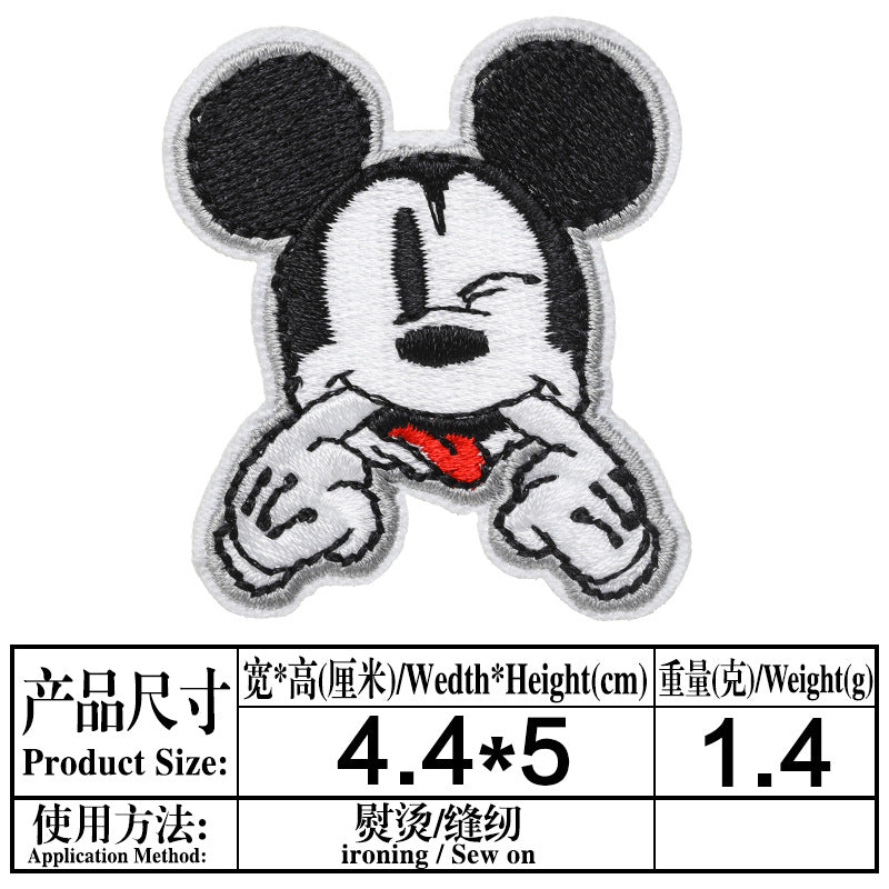 Wholesale classic cartoon cloth stickers DIY patches OLY Exclusive