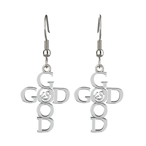 Wholesale stainless steel letter ear hook GRACE earrings