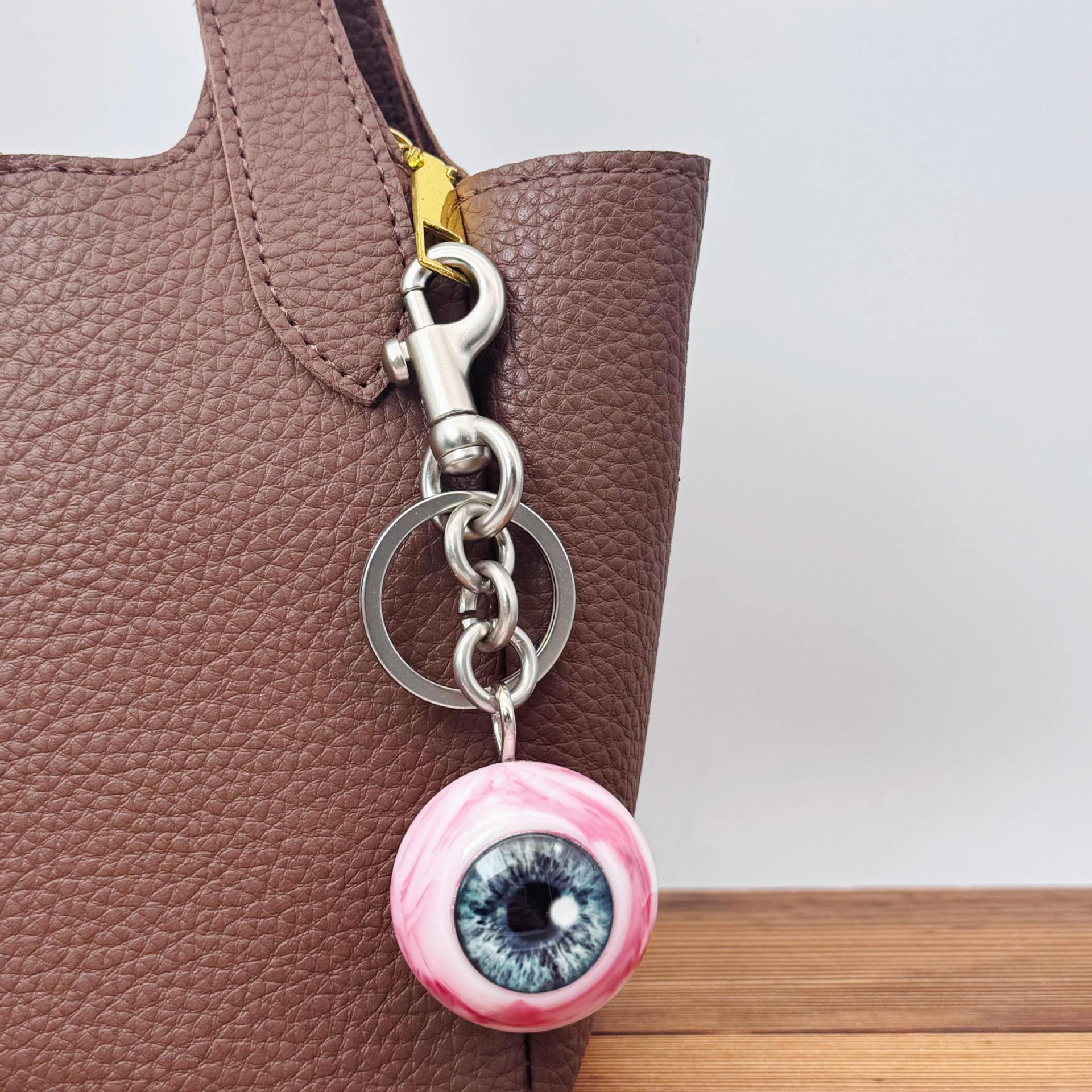 Wholesale  Horror Simulation Devil' s Eye Keychain