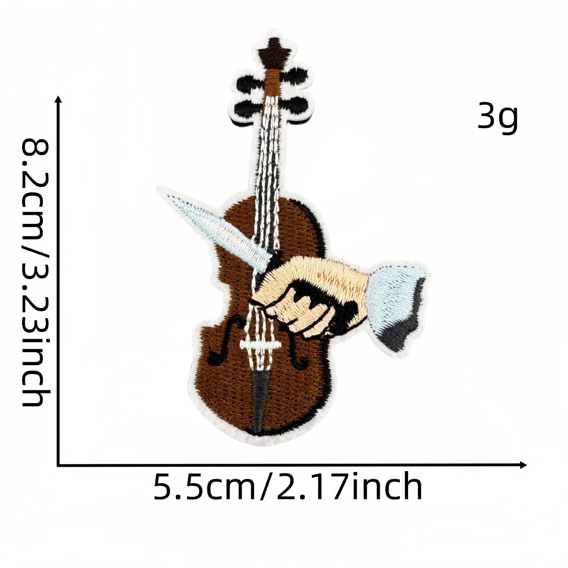 Wholesale Cute Embroidered Cloth Patches Velcro Bag DIY Decorative Clothes Patches