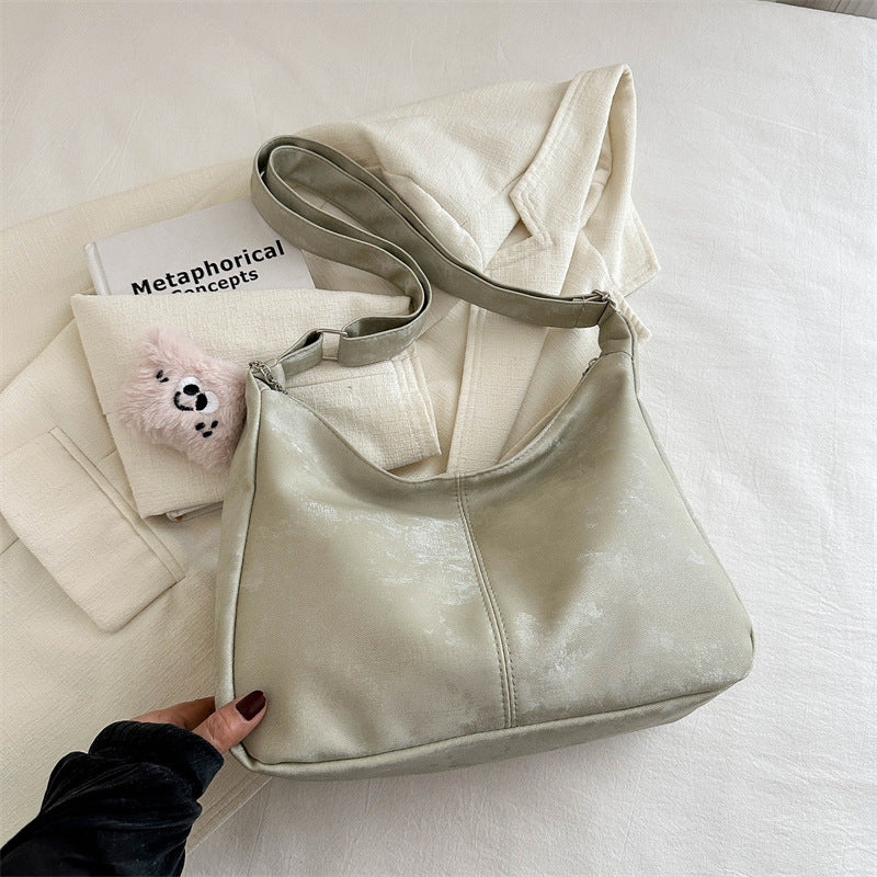 Wholesale New High-capacity Solid Color Fashion Everyday Casual Tote Bag