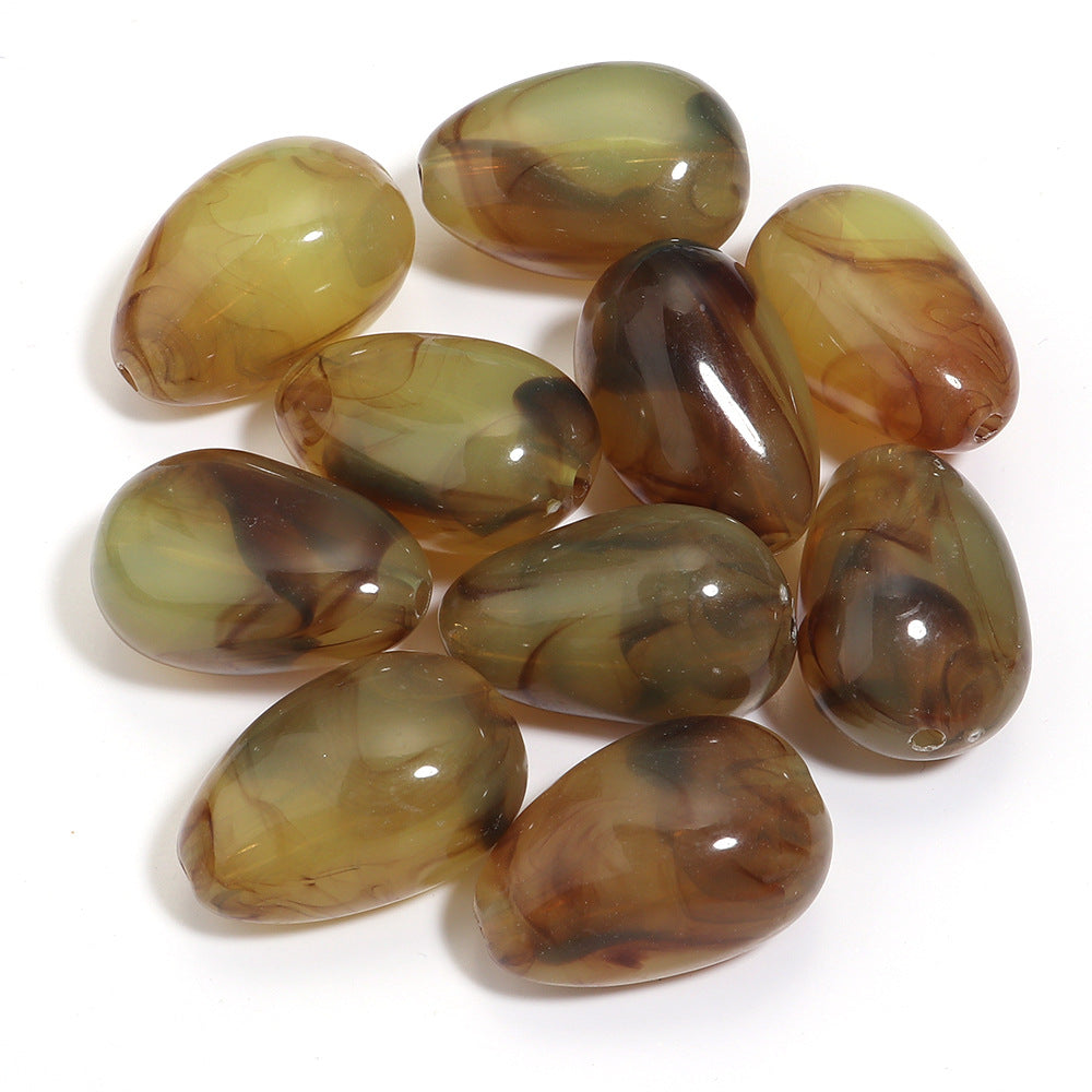 Wholesale 10pcs Cloud Straight Hole Beads  DIY  Accessories Beads